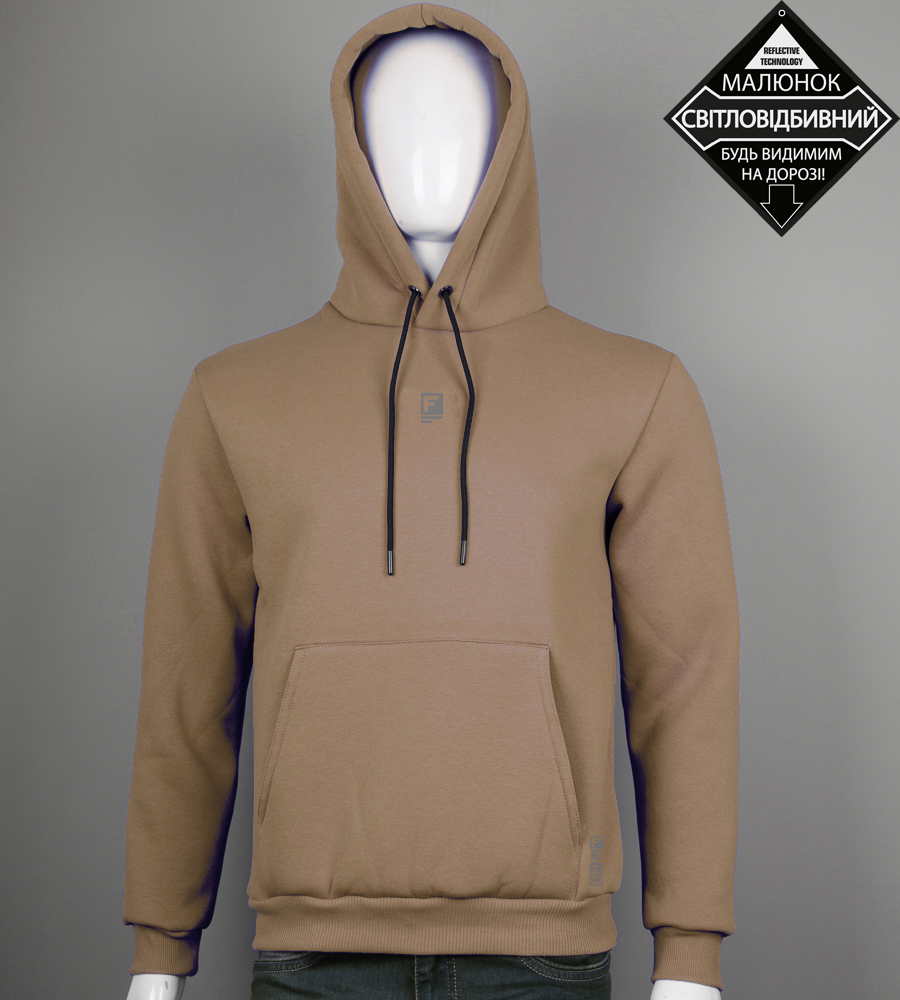 Худі тринитка Fero Reflective 9425к (Уп.4шт M-XXL)