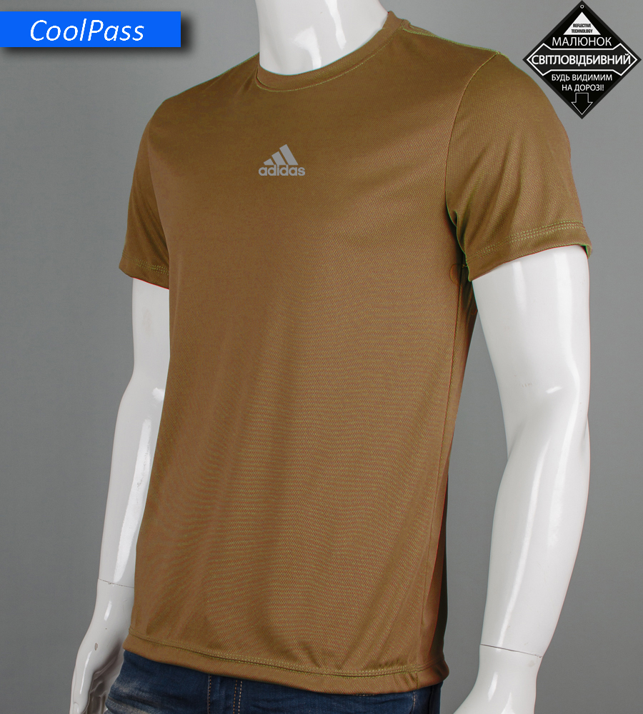 Футболка Coolpass Adidas 3 stripes 5440м (Уп.4шт M-XXL)