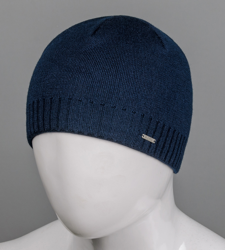 Чоловіча в'язана шапка на флісі Nord (1648)