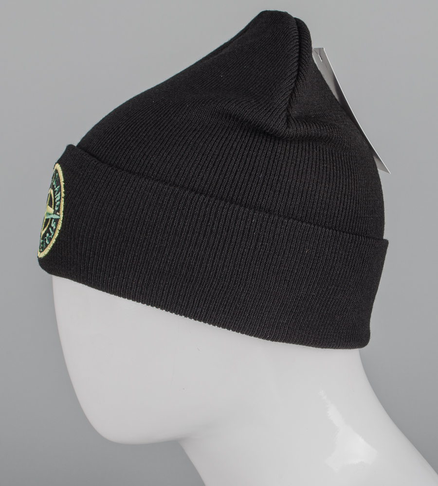 [_]Шапка молодіжна з вишивкою Stone Island (m33)