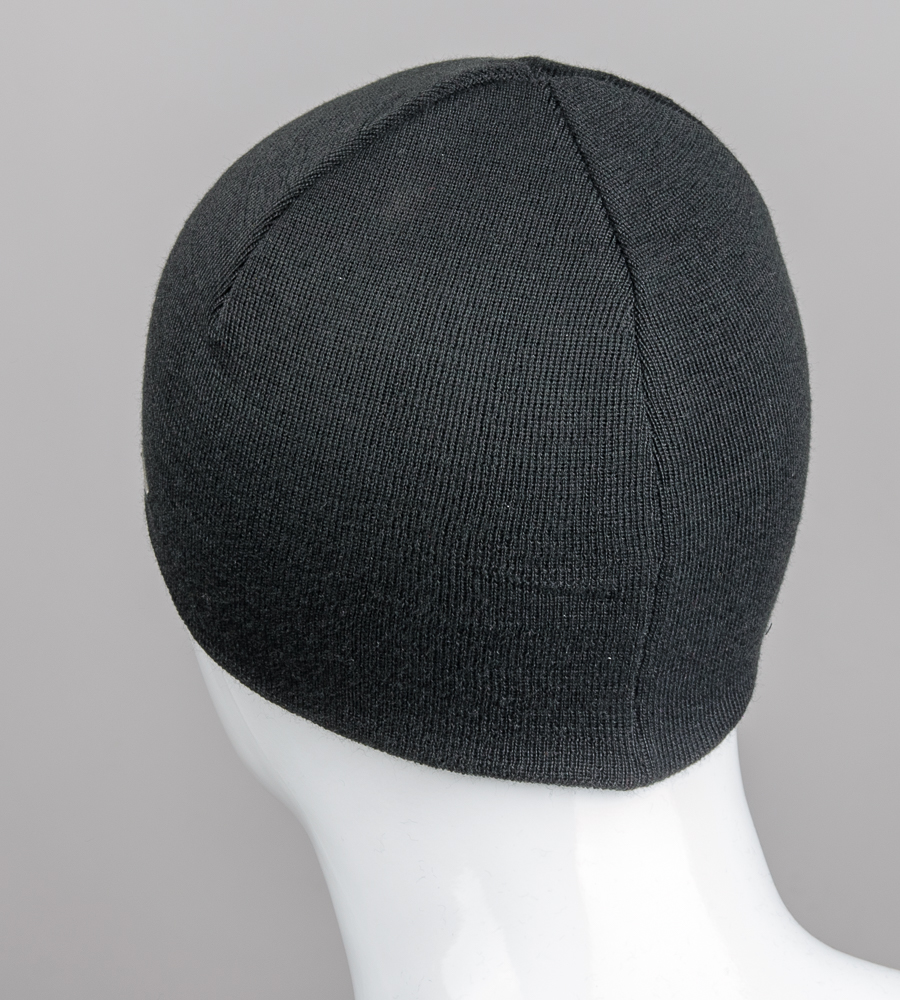 Чоловіча в'язана шапка без підкладки, шерсть (201209)