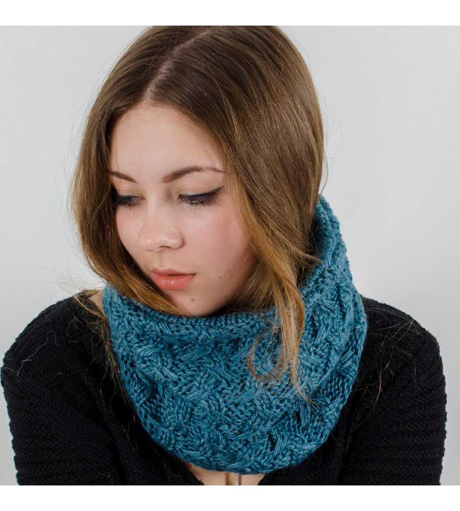 Баф в'язаний двосторонній "Інді"