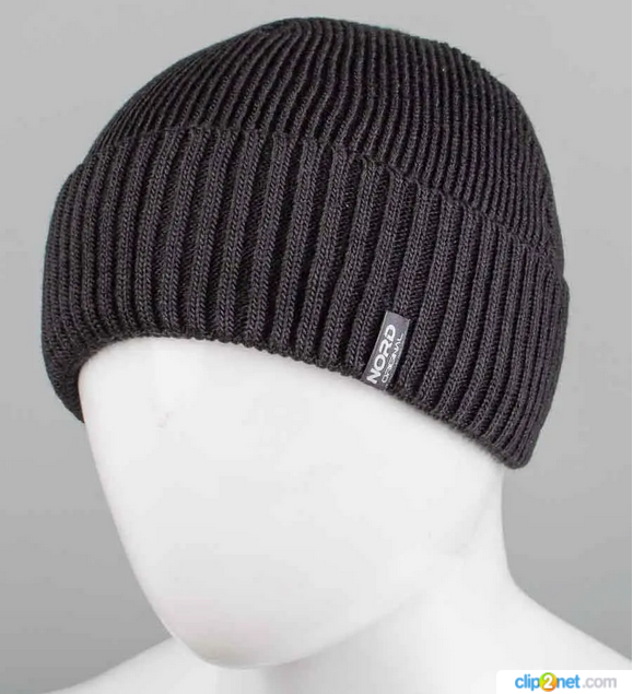 Шапка чоловіча з відворотом (С2321)