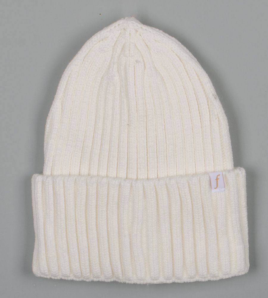 Кашемірова одинарна шапка з відворотом (240501)