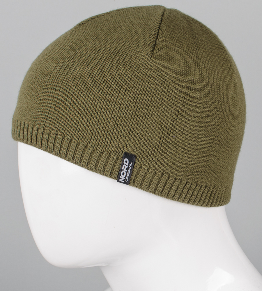 Шапка чоловіча без відвороту (251261) , Хакі 3