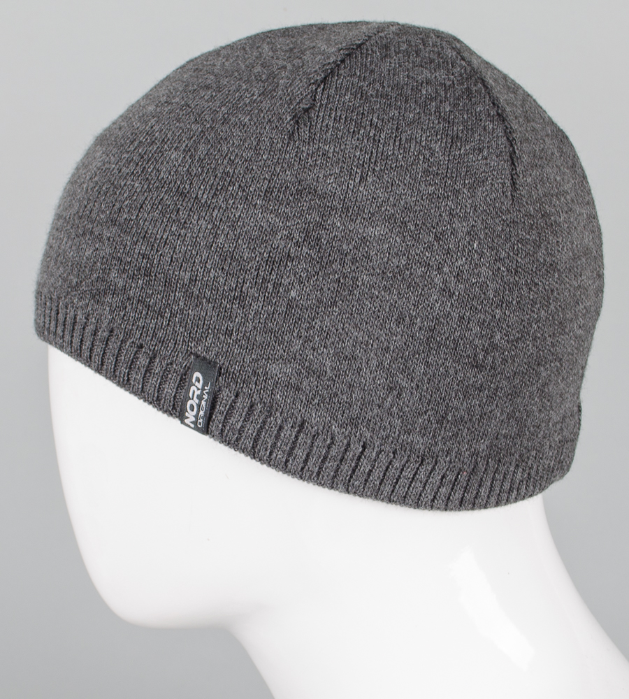 Шапка чоловіча без відвороту (251261) , Т.Сірий 3