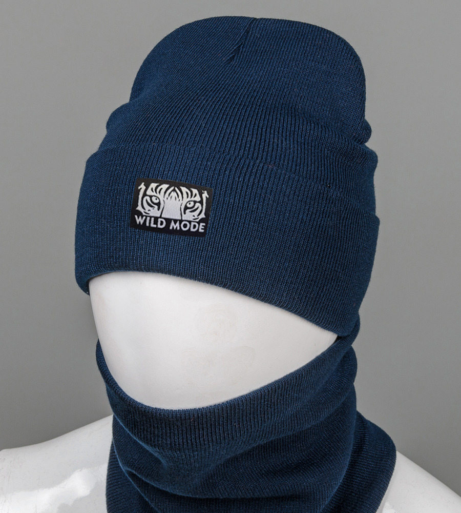 Комплект молодіжний Тигр-Фліс (22240) , Темно-синій 1