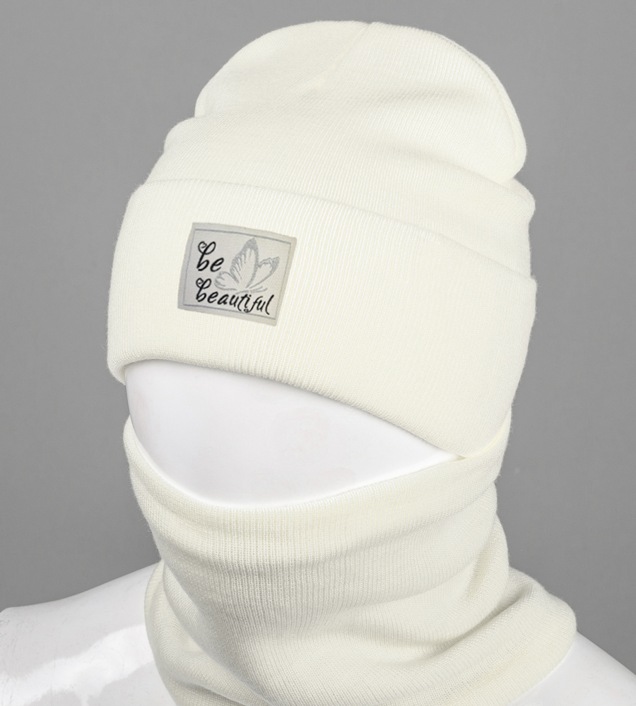 Комплект молодіжний Метелик-Фліс (22240)  , Молочний 1