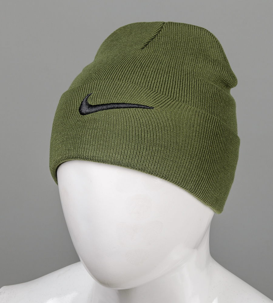 Шапка молодіжна з вишивкою Ne (m33), Хакі 1