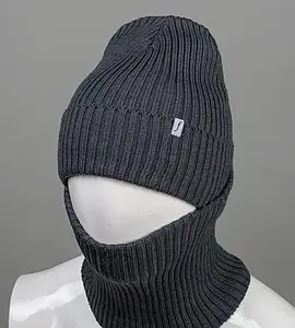 Шапка із флісовою підкладкою + Подвійний Баф (С2108)