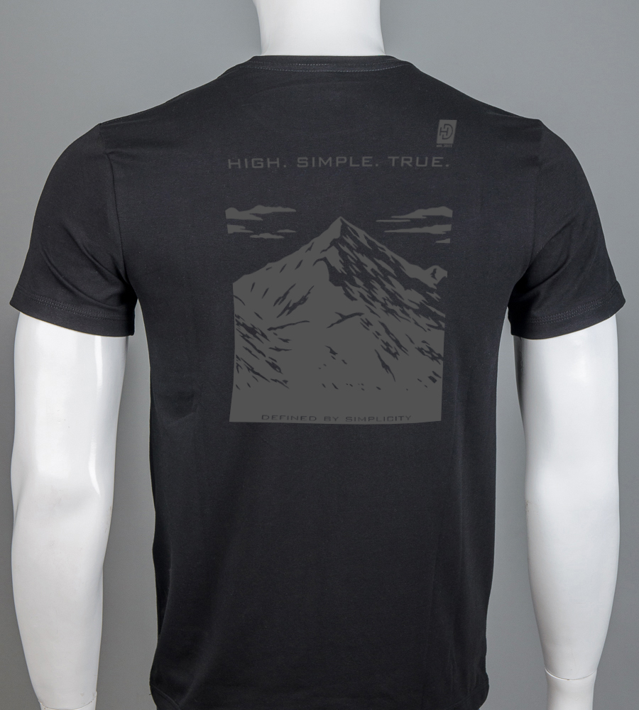 Футболка чоловіча Mountain 2601м (Уп.4шт M-XXL), Чорний 1