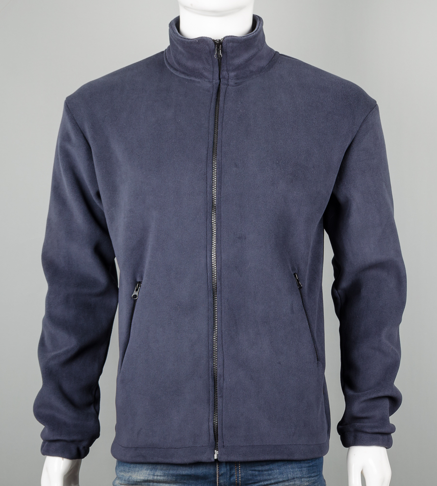 Флісова кофта на замку 2692ф (Уп.4шт M-XXL), Графіт 2