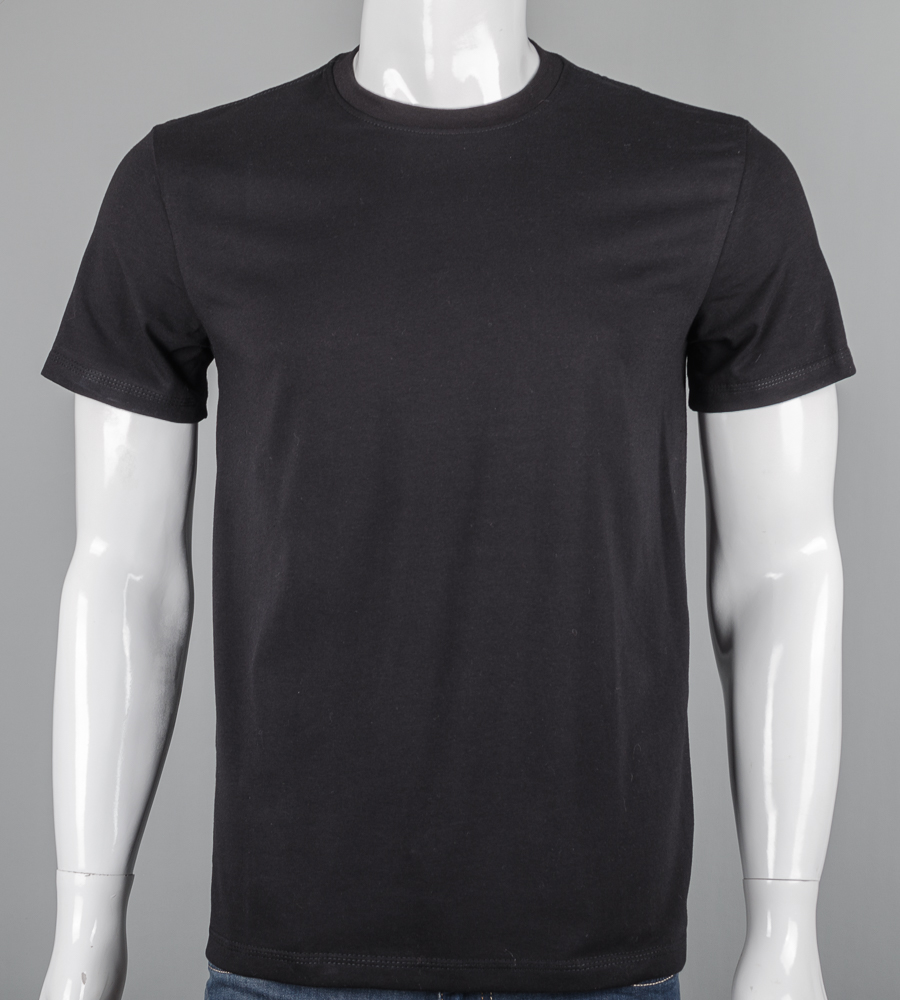 Футболка чоловіча Black White 2604м (Уп.4шт M-XXL)