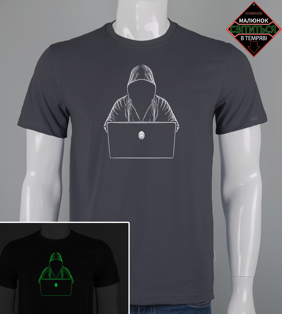 Футболка чоловіча Hacker 2609м (Уп.4шт M-XXL)