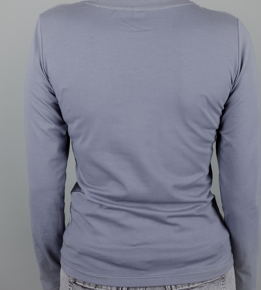 Лонгслів жіночий, Сірий 2600жл,  (1шт),  3