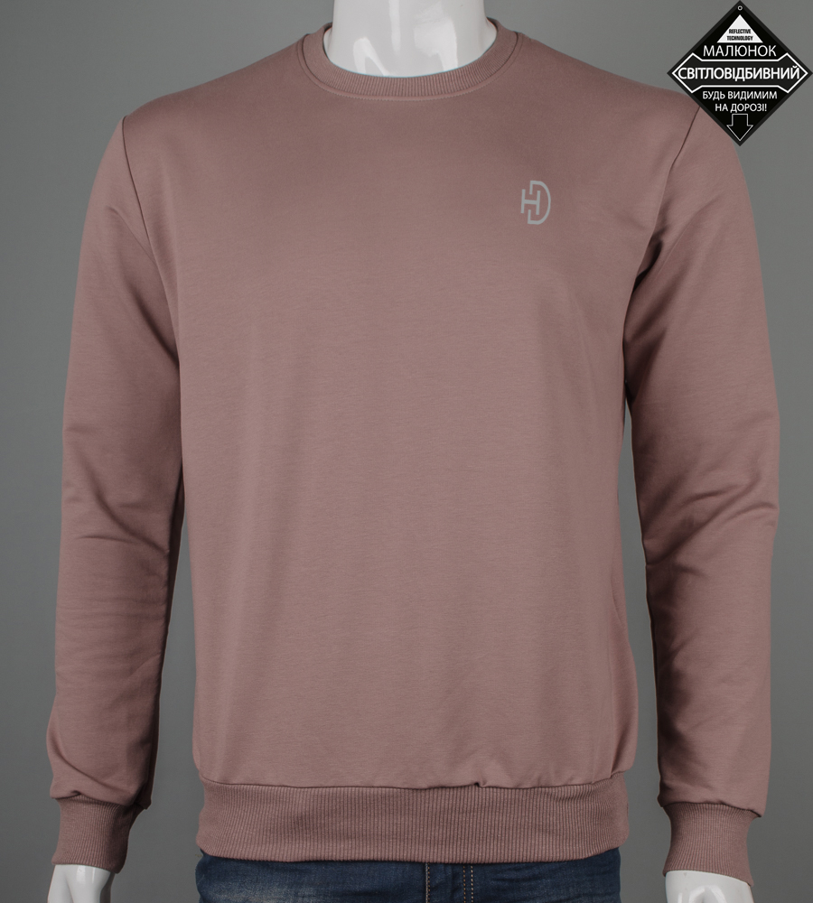 Світшот чоловічий HD reflective 7602с (Уп.4шт M-XXL), Капучино 1