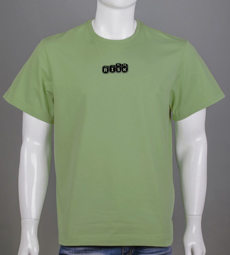 Футболка супер-батал Risk 2607сб (Уп.2шт 5XL,6XL), Оливковий 1