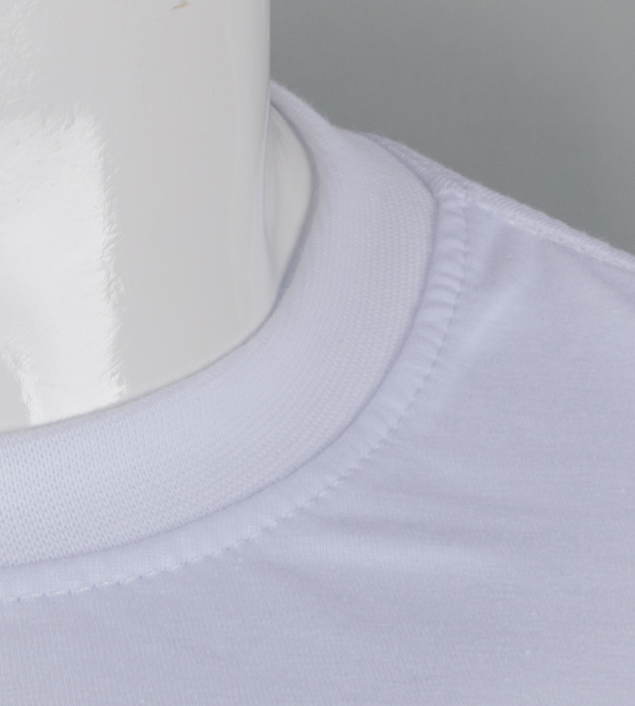 Футболка чоловіча Однотонна 2300м (Уп.4шт M-XXL), Білий 3