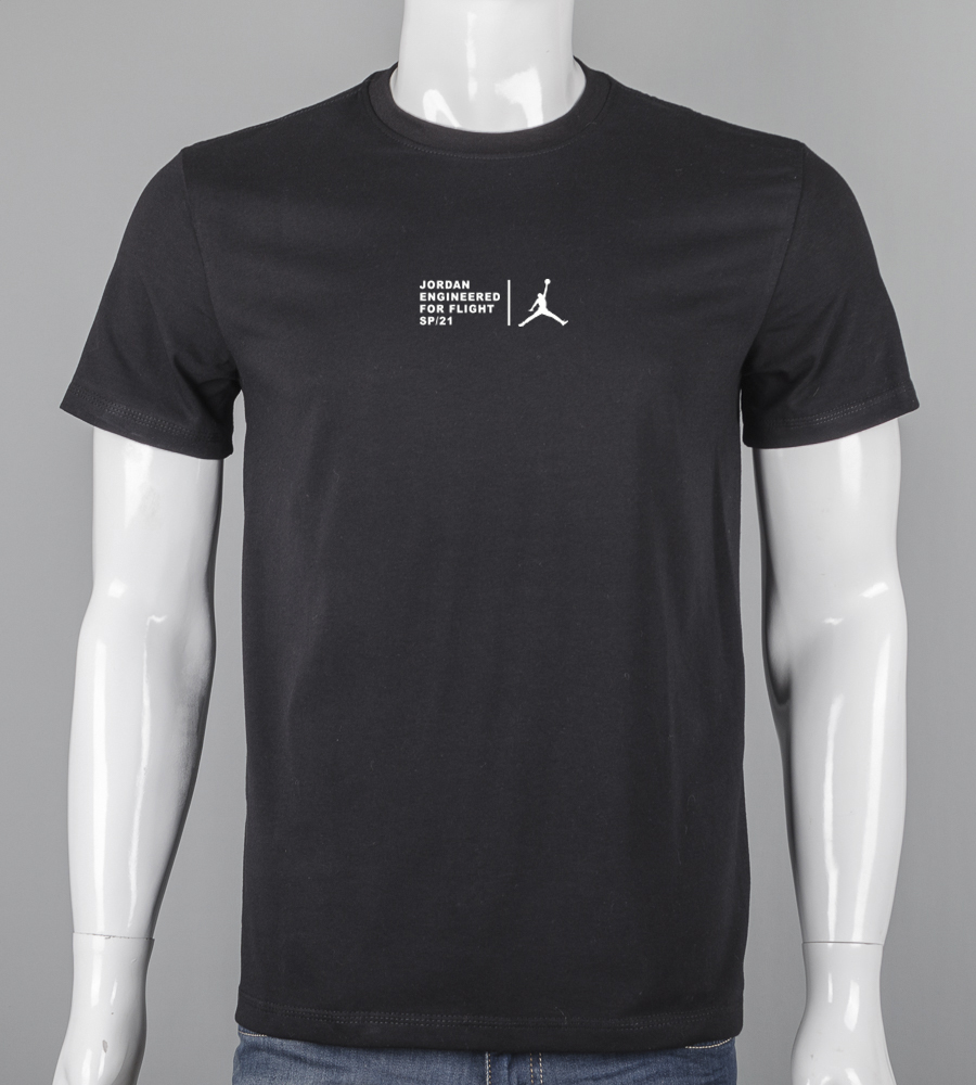 Футболка чоловіча Jordan 2328м (Уп.4шт M-XXL), Чорний 1
