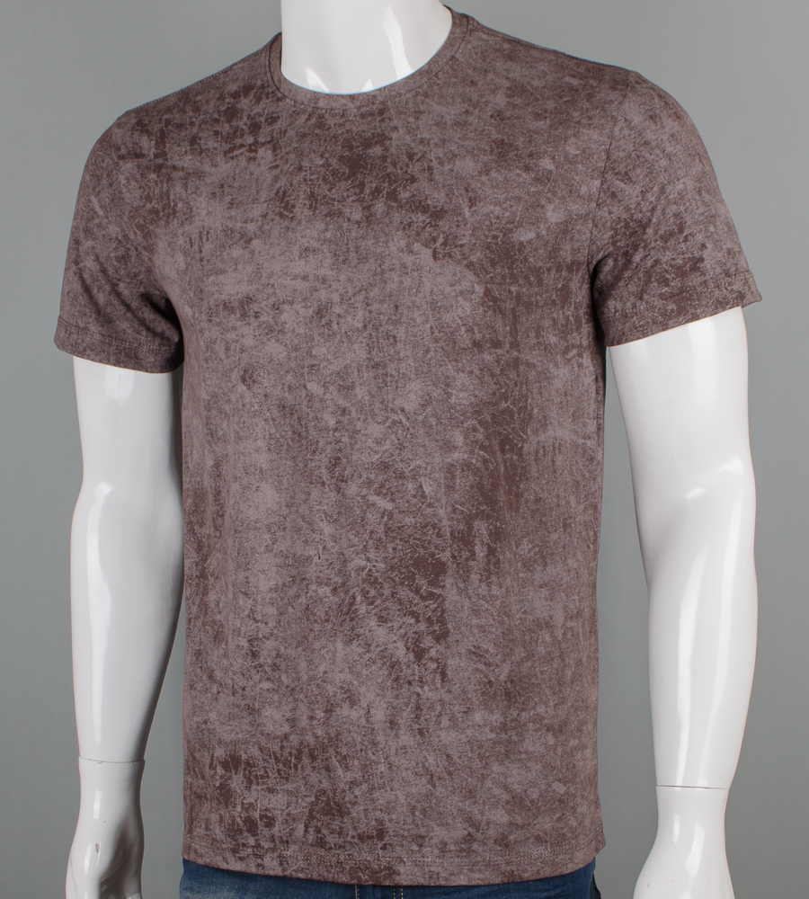 Футболка чоловіча Мармур Коричневий 2500м,  (1шт),  2