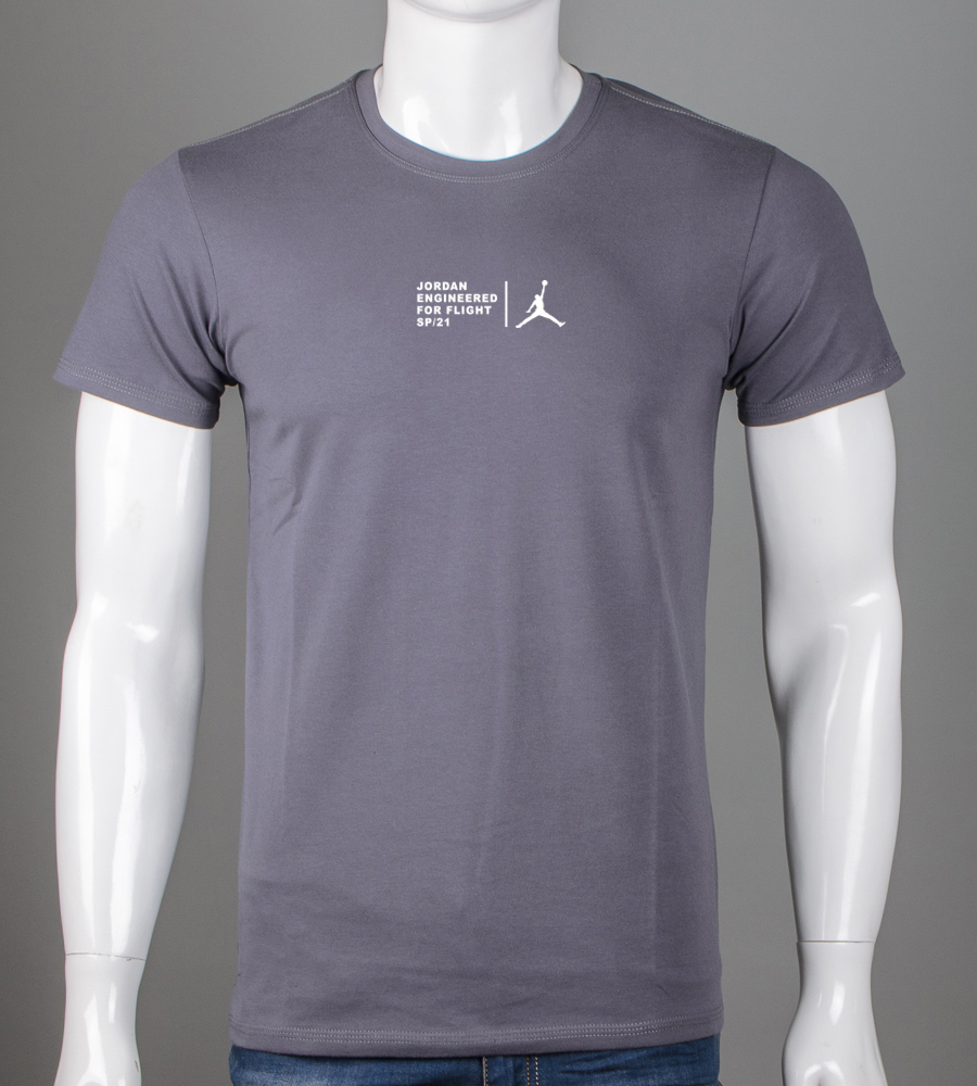 Футболка чоловіча Jordan 2328м (Уп.4шт M-XXL), Сірий 1