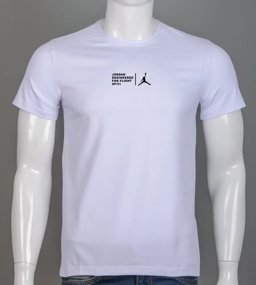 Футболка чоловіча Jordan 2328м (Уп.4шт M-XXL), Білий 1