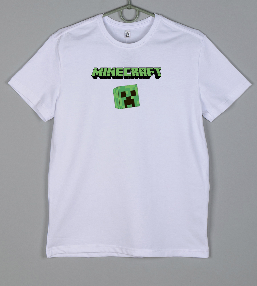 Футболка юніор Minecraft 2620п (Уп.4шт XS, S), Білий 1