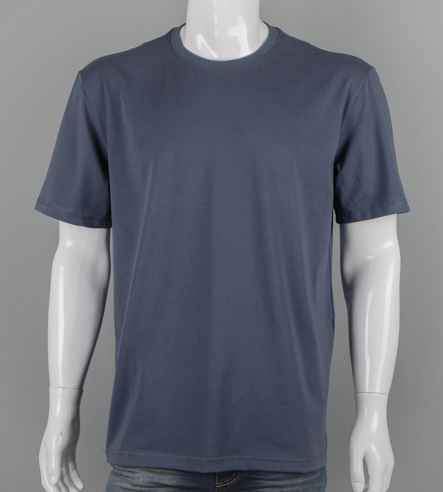 Футболка супер-батал Однотонна 2600сб (Уп.2шт 7XL,8XL), Графіт 4