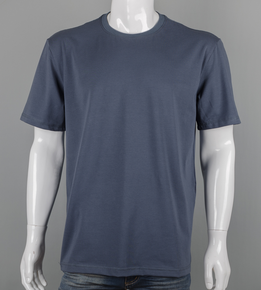 Футболка супер-батал Однотонна 2600сб (Уп.2шт 7XL,8XL), Графіт 1