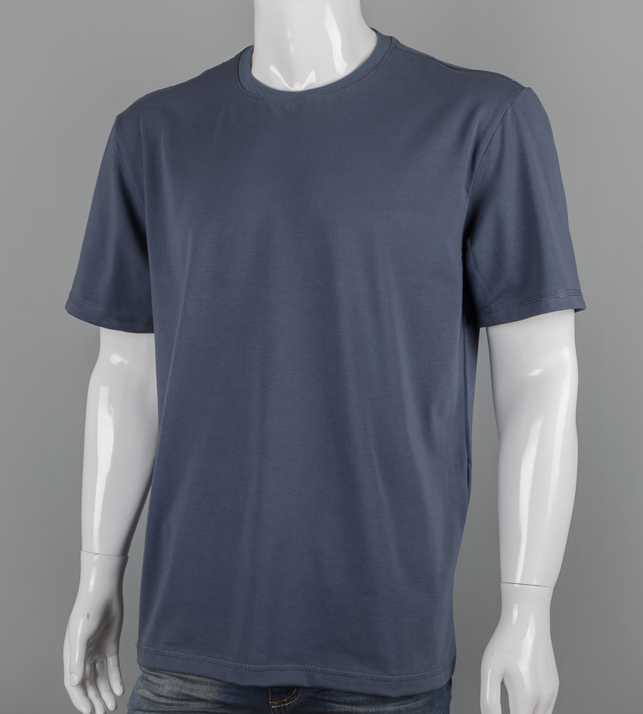 Футболка супер-батал Однотонна 2600сб (Уп.2шт 7XL,8XL), Графіт 3