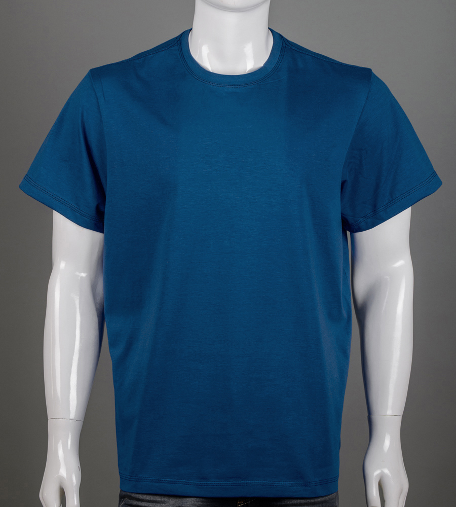 Футболка супер-батал Однотонна 2600сб (Уп.2шт 7XL,8XL), Петроль 1