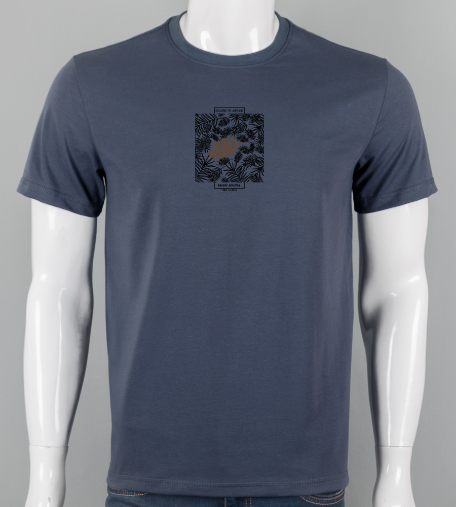 Футболка чоловіча Nature 2617м (Уп.4шт M-XXL), Графіт 1