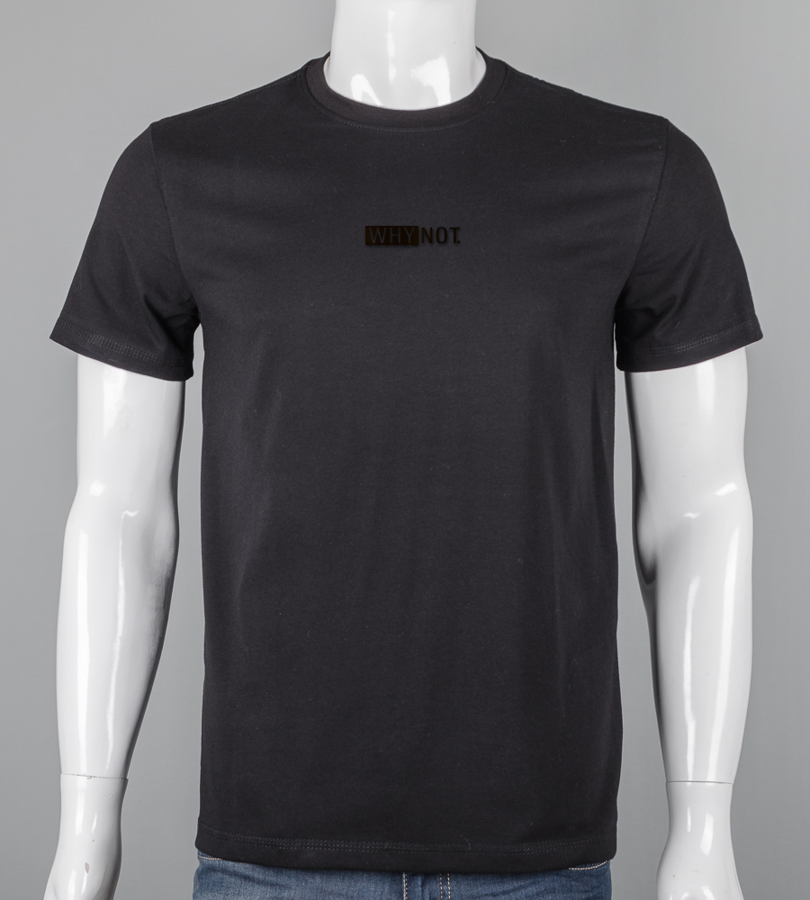 Футболка чоловіча Why Not 2614м (Уп.4шт M-XXL), Чорний 1