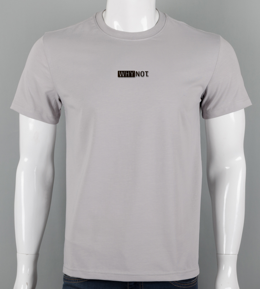 Футболка чоловіча Why Not 2614м (Уп.4шт M-XXL), Світло-сірий 1