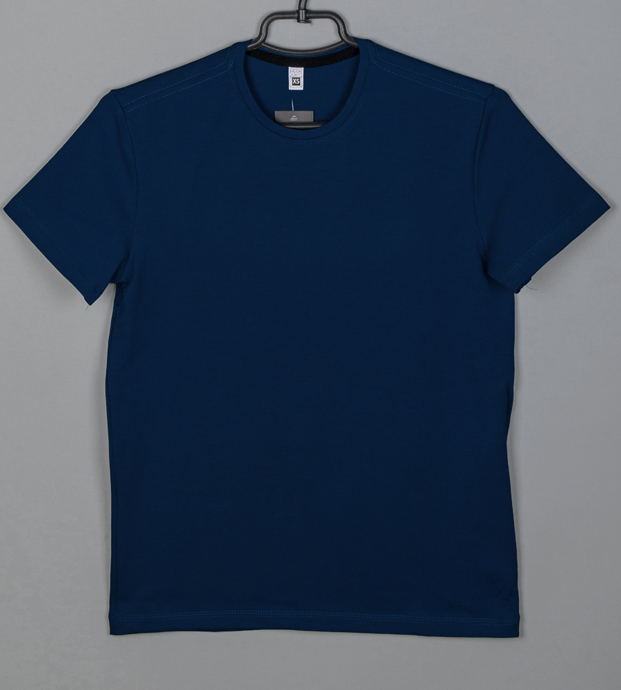 Футболка юніор Однотонна 2300п (Уп.4шт XS, S), Темно-синій 1