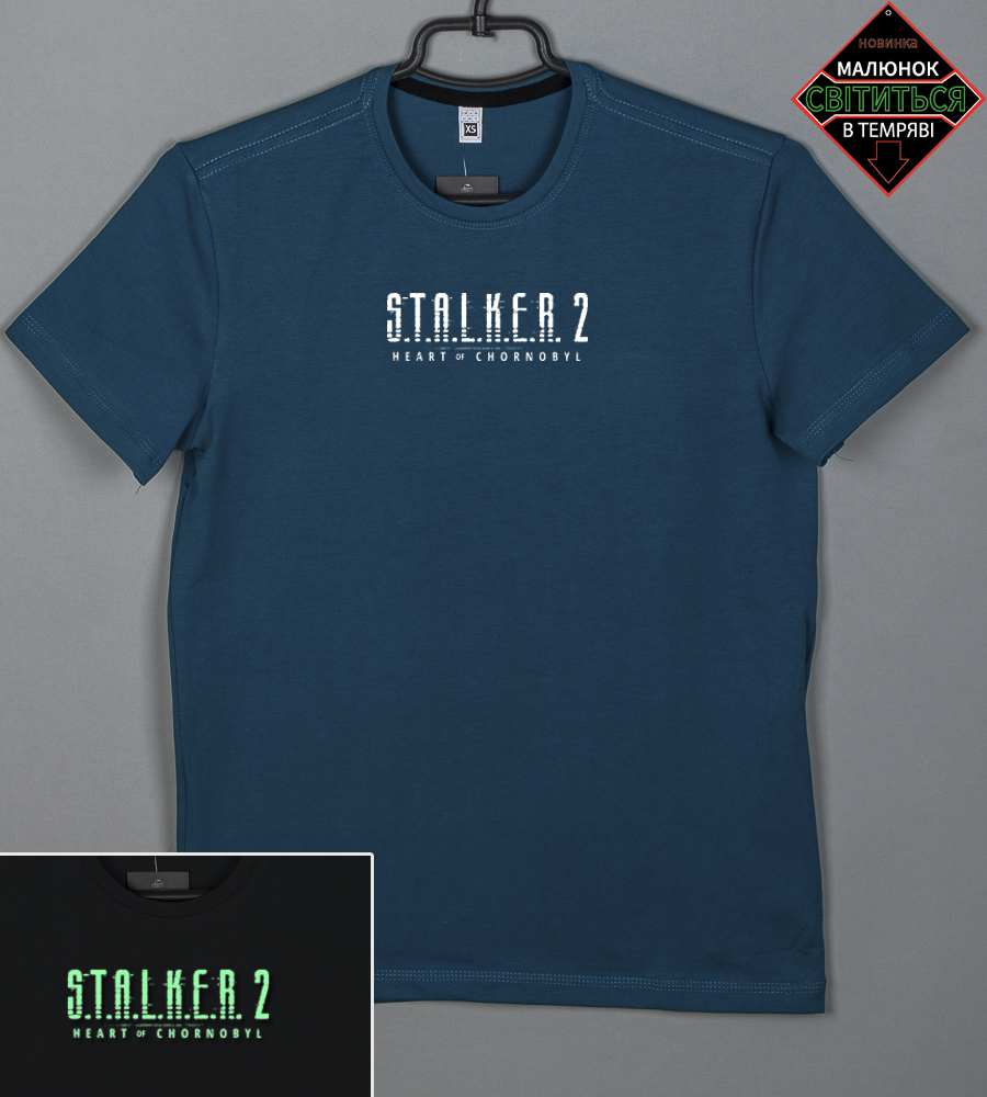 Футболка юніор STALKER 2 2507п (Уп.4шт XS, S), Петроль 1