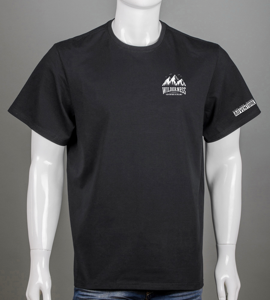 Футболка супер-батал Wilderness 2405вб (Уп.2шт 7XL,8XL), Чорний 1