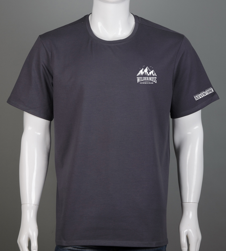 Футболка супер-батал Wilderness 2405вб (Уп.2шт 7XL,8XL), Графіт 1