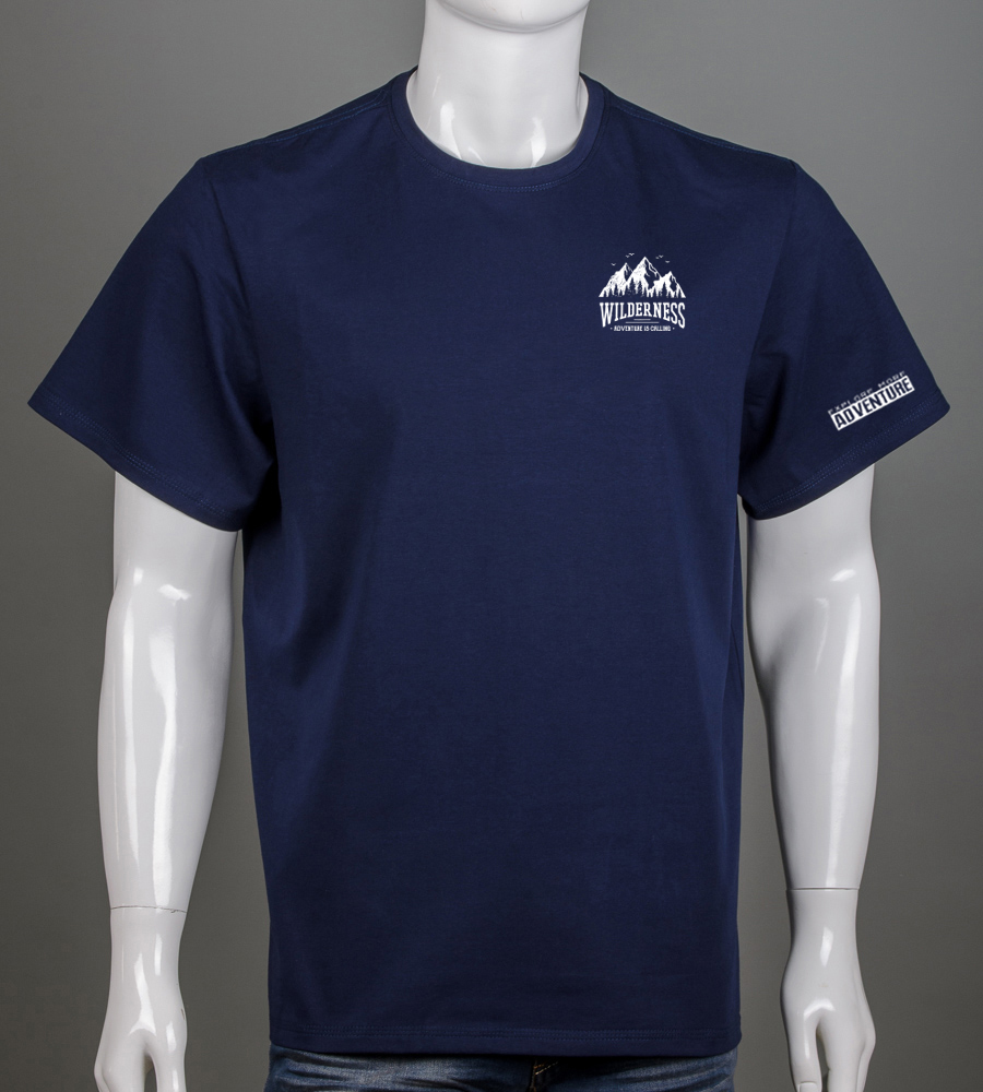 Футболка супер-батал Wilderness 2405вб (Уп.2шт 7XL,8XL), Темно-синій 1