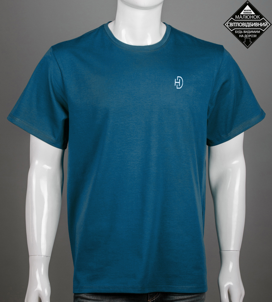 Футболка супер-батал HD reflective 2602вб (Уп.2шт 7XL,8XL), Петроль 1