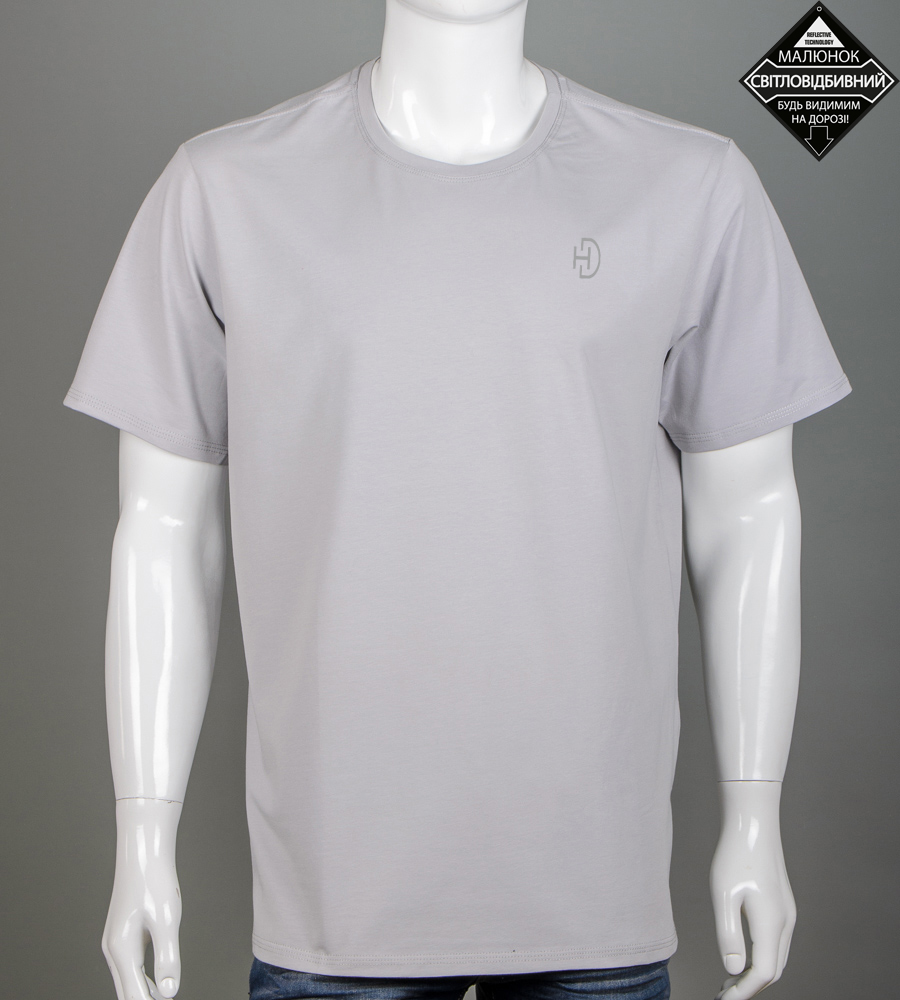 Футболка супер-батал HD reflective 2602вб (Уп.2шт 7XL,8XL), Світло-сірий 1