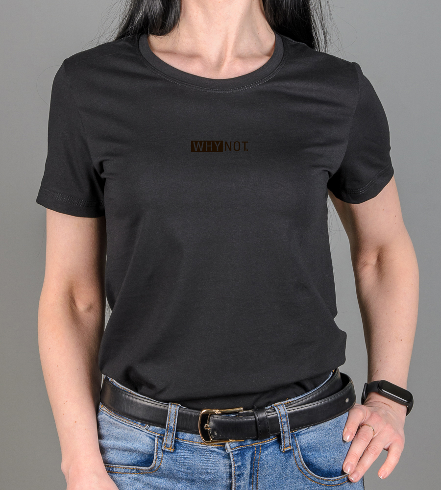 Футболка жіноча Why Not 2614ж (Уп.4шт M-XXL), Чорний 1