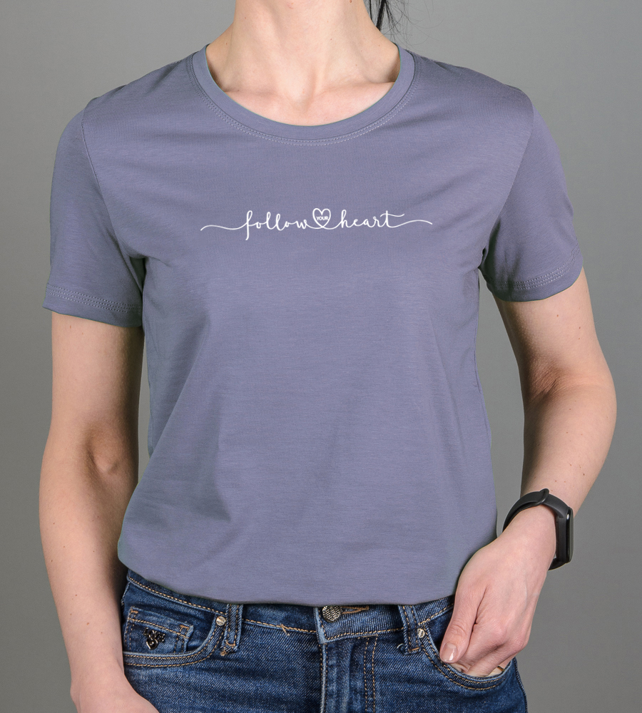 Футболка жіноча Heart 2583ж (Уп.4шт M-XXL), Сірий 1