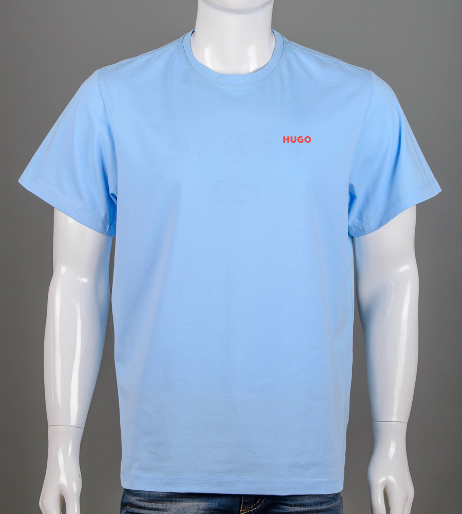 Футболка супер-батал Hugo 2619сб (Уп.2шт 5XL,6XL), Блакитний 1
