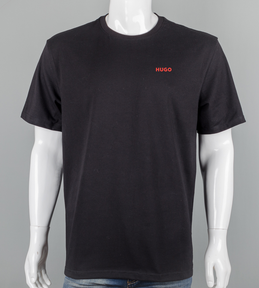 Футболка батал Hugo 2619б (Уп.4шт 3XL,4XL), Чорний 1