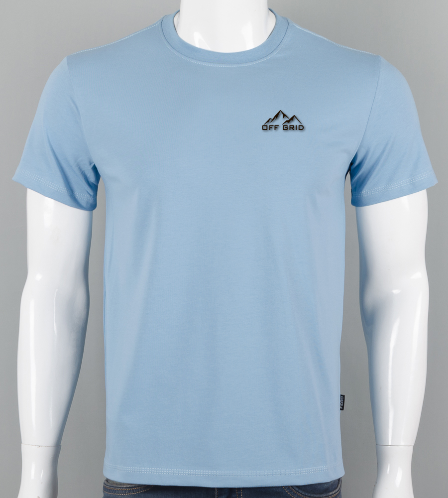 Футболка чоловіча Off grid 2621м (Уп.4шт M-XXL), Блакитний 1