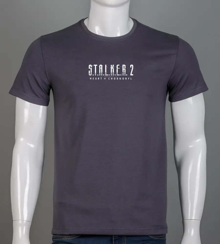 Футболка чоловіча STALKER 2 2507м (Уп.4шт M-XXL), Графіт 1