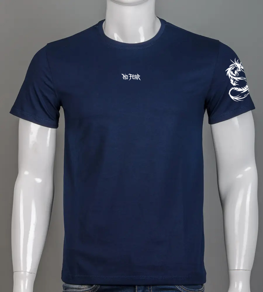 Футболка чоловіча Dragon 2506м (Уп.4шт M-XXL), Темно-синій 1