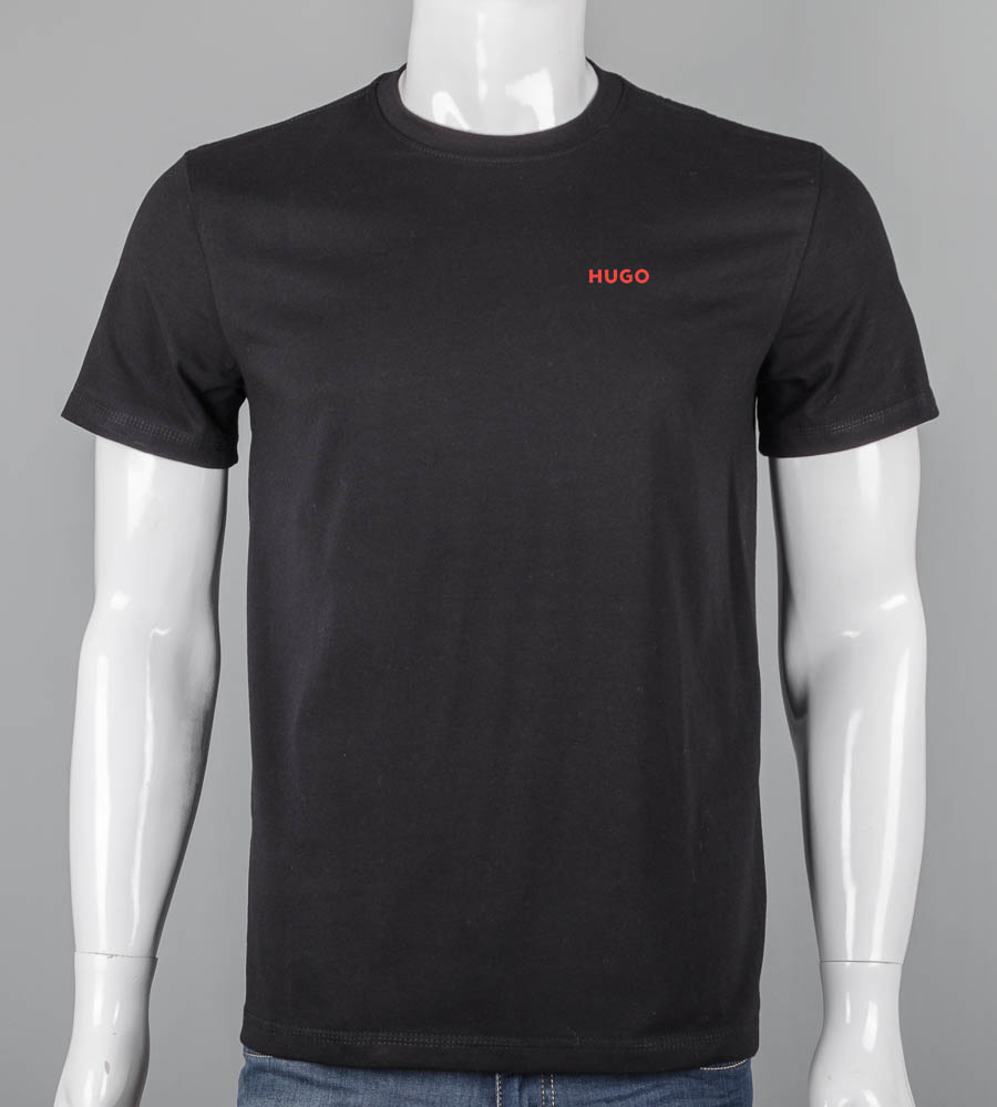 Футболка чоловіча Hugo 2619м (Уп.4шт M-XXL), Чорний 1