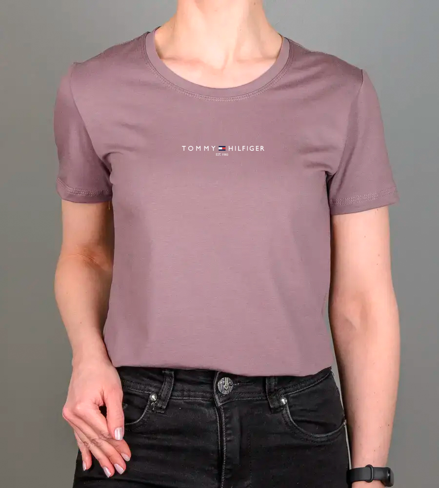 Футболка жіноча T H 2522ж (Уп.4шт M-XXL), Суха троянда 1